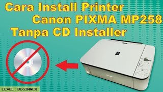 Printer Canon Pixma MP258 Print Scan Copy Normal Bekas Bergaransi