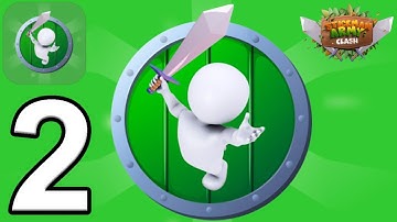 Stickman Army: Clash - Gameplay Walkthrough Part 2 Stick War Army Commander Clones (Android, iOS)