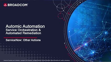 Automic Automation Service Orchestration and Automated Remediation: CMDB Actions