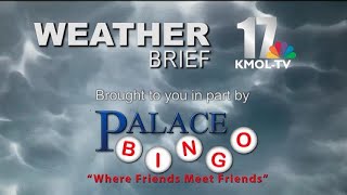 KMOL-LD - NBC Victoria 10:30 PM Weather Brief & Station ID, 6/14/2023