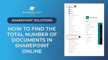 How to find the total number of documents in SharePoint Online