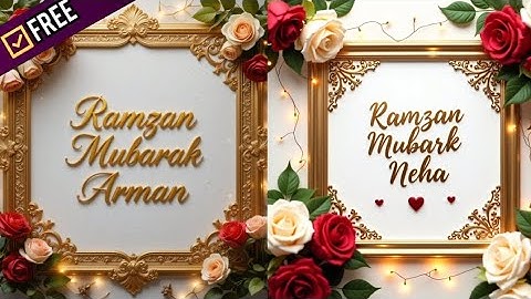 RAMADAN Mubarak Ai Photo Editing 2025 | Trending Ramzan Ai image Tutorial | Piclumen Ai image