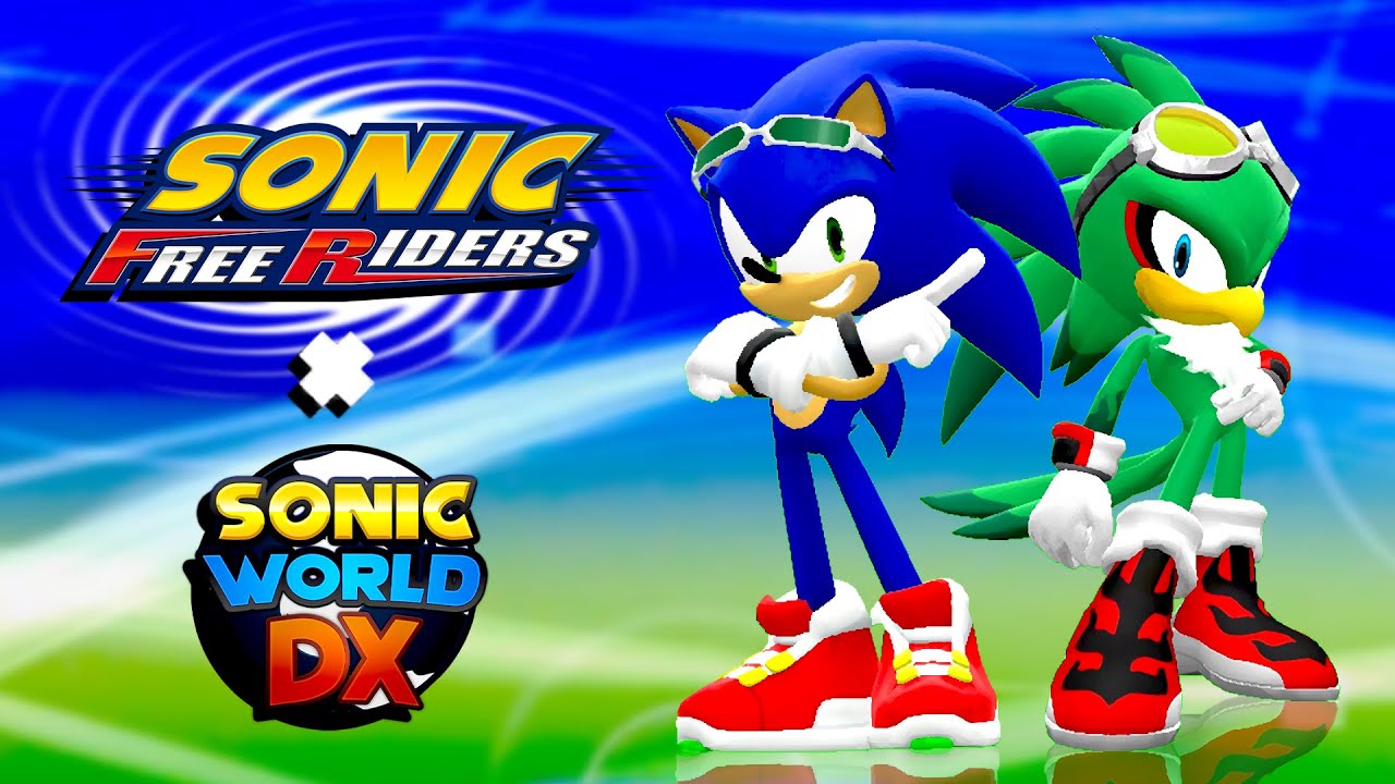 Playable Frontiers Sonic in Sonic World DX 