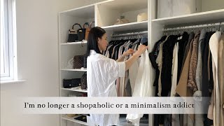I'm no longer a minimalism addict or a shopaholic | Buying things I enjoy| Moderation isn't cliche.