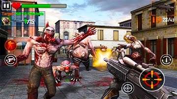 Frontline Dead Rising: FPS Zombie Hunter Game ▶️ Android GamePlay HD - Zombie Shooter Games Android