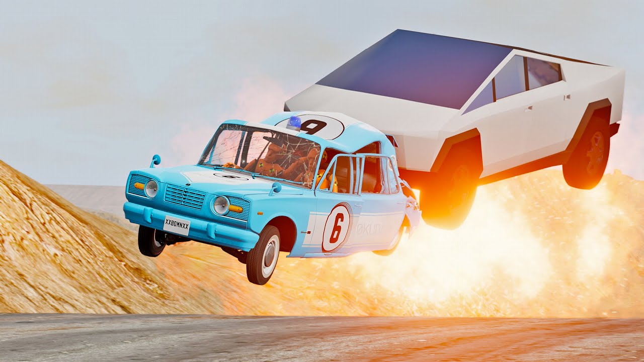 COMPILATION Cars VS Road Rage in MARCH - BeamNG Drive | xxbdmnxx - YouTube