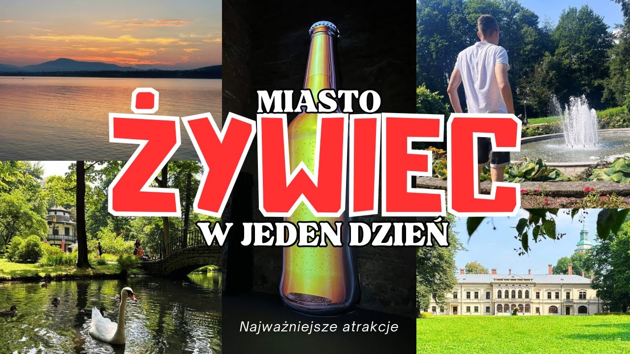 ŻYWIEC miasto w jeden dzień - Najciekawsze atrakcje 🍺 Muzeum Browaru, Pałac Habsburgów, ZOO
