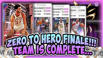 NBA2K20 ZERO TO HERO SNIPING SERIES!!! CRAZY OPAL SNIPES!!! 3 MILL MT MADE - THE TEAM IS DONE!!!