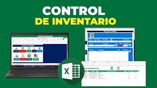 CONTROL DE INVENTARIO  PLANTILLA EN EXCEL