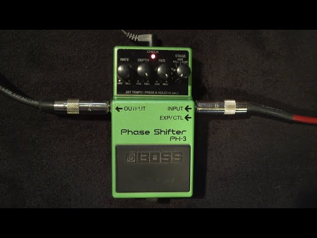 BOSS PH-3 Phase Shifter [BOSS Sound Check] - YouTube