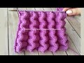 Рельефный 3D узор спицами Гофре для юбок, платьев и сарафанов