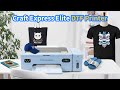 👀Unboxing Craft Express DTF Printer &amp; Printing A Full-Color Design on T-shirt from Start to Finish！