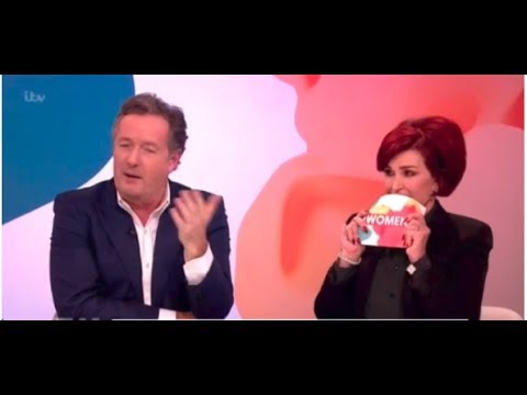Piers Morgan confronted by Sharon Osbourne’s NAKED breast in bust-up