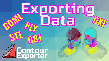 Contour Exporter - Exporting Data
