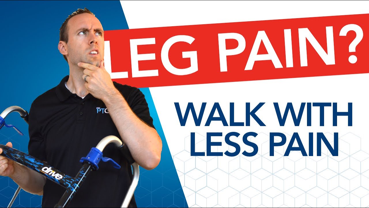 How to Walk with Less Pain Using a Walker - YouTube