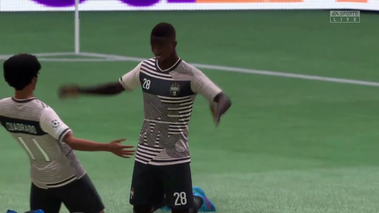 Fifa 22 Xbox one S Gameplay Juventus Denis Zakaria Long range goal