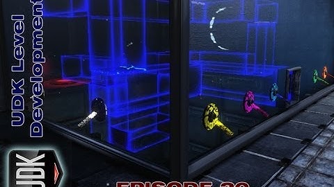 UDK Live Stream XX | Physics Gun Level Progress by Devin Sherry