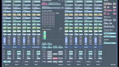 Zyklus Improvisor harmonic sequencer (prototype in Max/Msp)