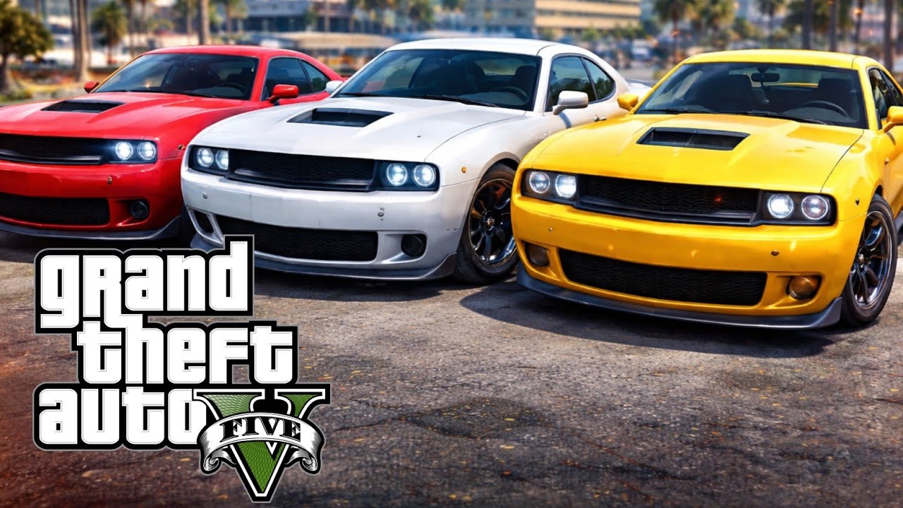 GTA 5 Gauntlet Mission | Stealing the Muscle Car Gameplay 4K PC