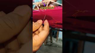 hand work training 🪡 # #sorts #embroidery