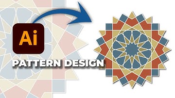 Islamic Geometric Pattern Design | Step-by-Step Easy Adobe Illustrator Tutorial #adobeillustrator