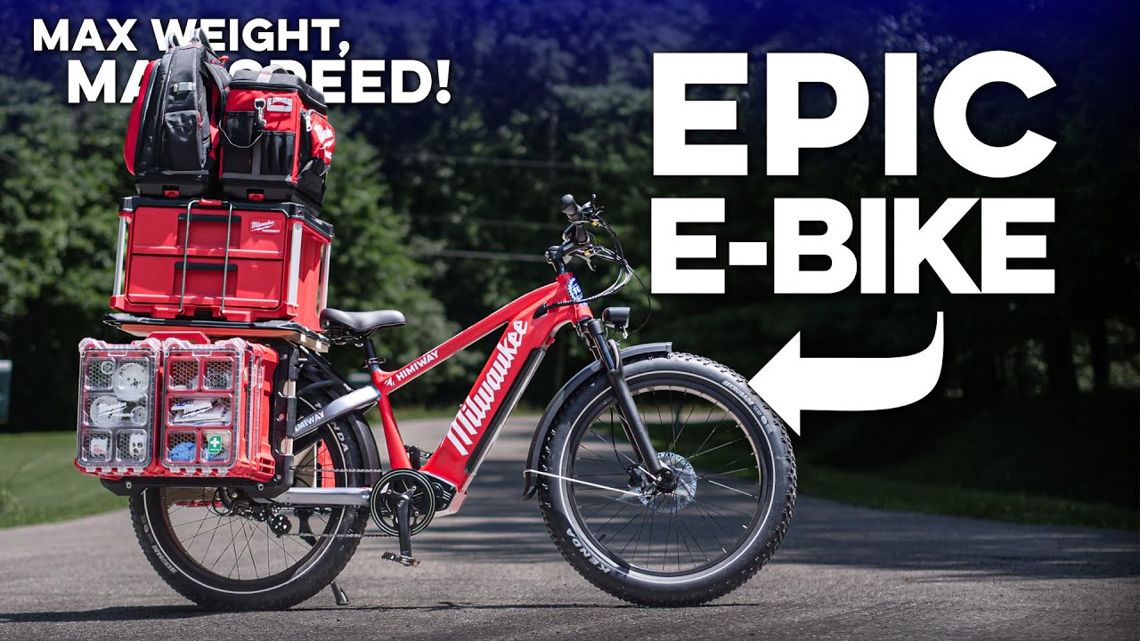 This might be the best E-Bike ever. (Now that we upgraded it)