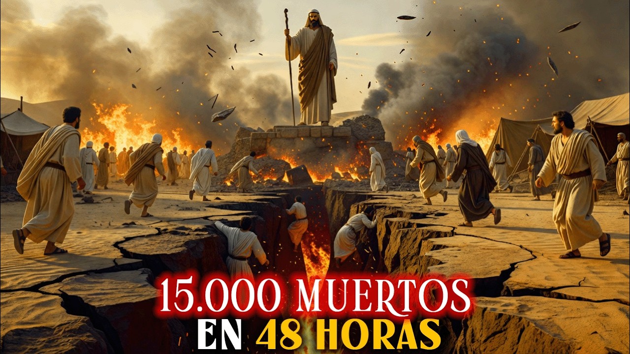 ¿POR QUÉ DIOS ABRIÓ LA TIERRA Y SE TRAGÓ A 250 HOMBRES VIVOS? | REVELACIONES BÍBLICAS