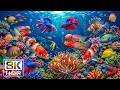 UNDERWATER WORLD 8K HDR - Colorful Reef Fish & Ocean Life 🐠 Deep Relaxation Music