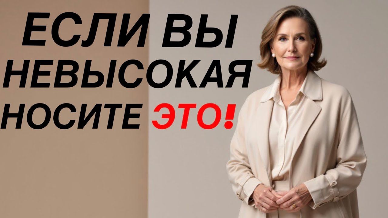 7 вещей для миниатюрных женщин старше 50 лет! Советы СТИЛИСТА