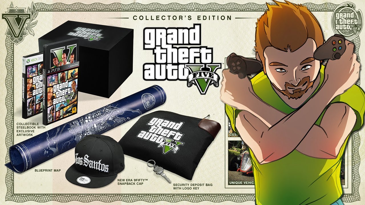 GTA 5 COLLECTOR'S EDITION UNBOXING!