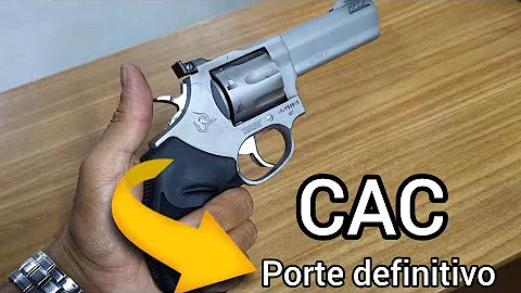 Como ficou o porte de arma para CAC?