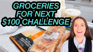 ANOTHER FOOD BUDGET CHALLENGE 😳 | WOOLWORTHS DELIVERY GROCERY HAUL $100 for 7 Dinners Challenge!
