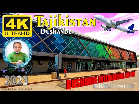 4k Tajikistan Dushanbe, Airport, Аэропорт, фурудгох, 2023 #tajikistan #душанбе #dushanbe #airport