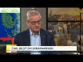 Så nära är vi ett krig – Carl Bildt om Ukraina-krisen | Nyhetsmorgon | TV4 & TV4 Play