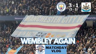 Thumbnail for Man City 3-1 Newcastle (5-1 Agg) | Matchday vlog | Wembley Again!