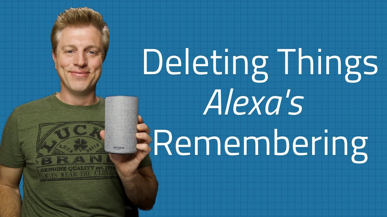How To Delete Alexa Remember This Memory History Quick And Easy Youtube