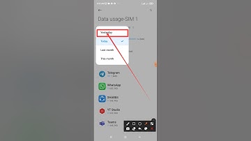 How to check yesterday usages data on BlueMail Apps| Android System