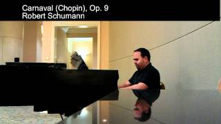 Eddie Vergara Plays Carnival Chopin, By Robert Schumann
