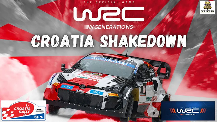 WRC Generations Gameplay / Croatia / Shakedown / PlayStation 5