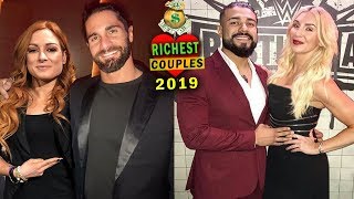 Celebrity 10 WWE Couples Richer Than You Think - Seth Rollins & Becky Lynch, Charlotte & Andrade Profile
