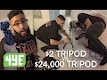 $2 Tripod Vs. $24,000 Tripod