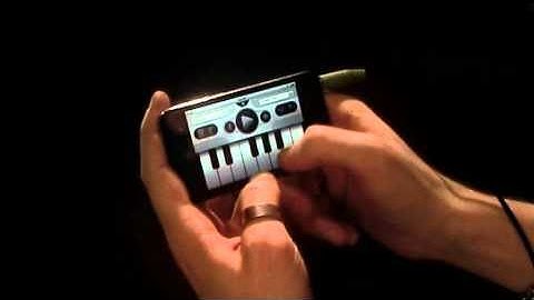 iPocket Synth - iphone application Demo 12