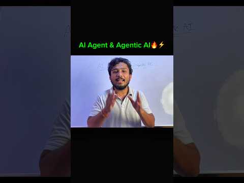 AI Agent & Agentic AI🔥🚀