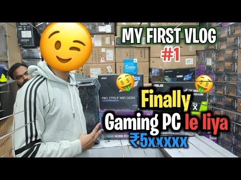 My First Vlog | Going to build a Gaming PC | Unexpected performance 😱 | Shivam Garg  @ShivamGarg