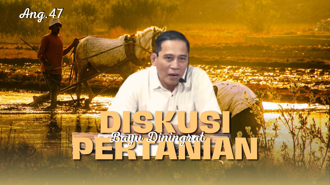 Diskusi Pertanian Terpadu Part4  Bersama Bayu Diningrat,SE
