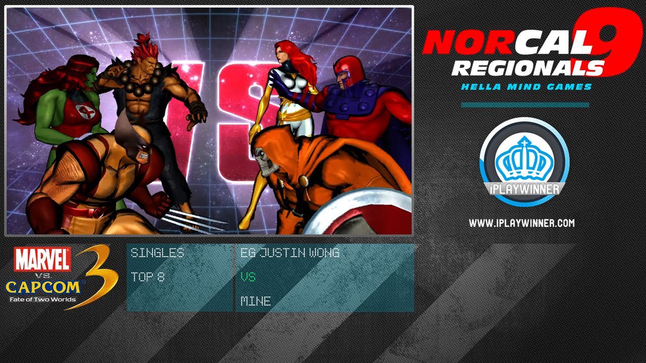 NCR9: EG Justin Wong vs Mine - MVC3 Top 8