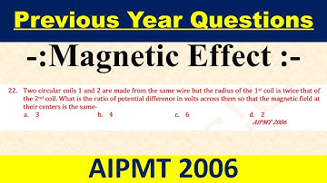 Two circular coils 1 and 2 are made from the same wire but the radius of the 1st coil is twice that