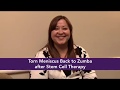 Maria G: 100% better and Zumba dancing after stem cell treatment for torn meniscus