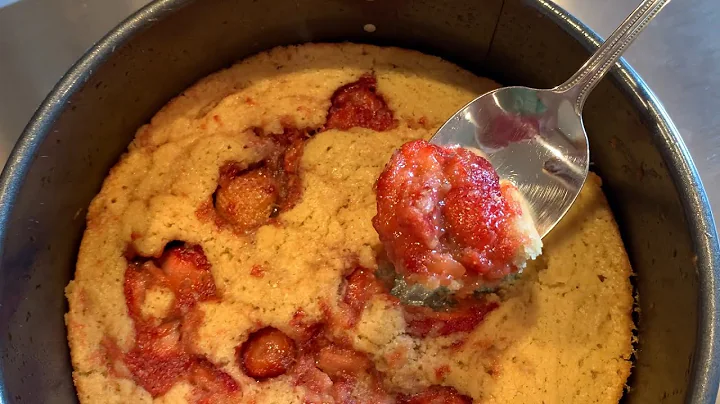 Renee Cooks Strawberry Spoon Cake