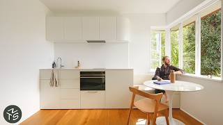 NEVER TOO SMALL: Calm, Bright Minimalist Apartment, Brisbane 35sqm/375sqft
